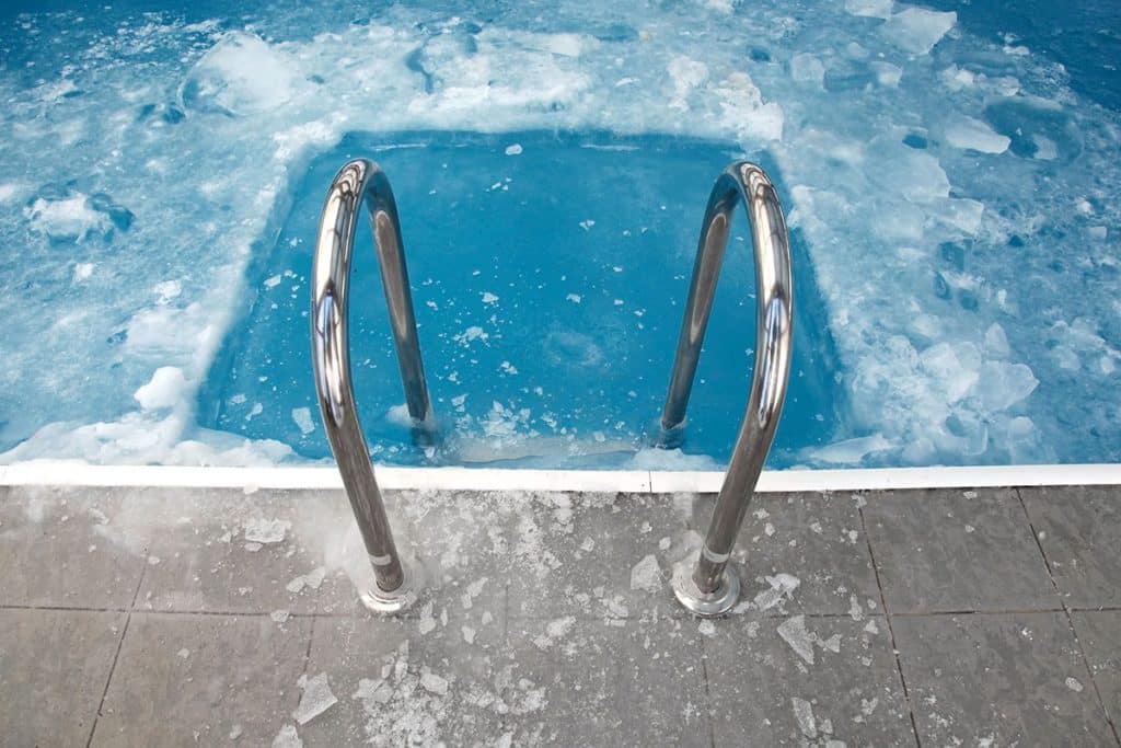 bain glacé après le sport danger